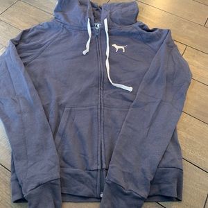 PINK zip up sweatshirt